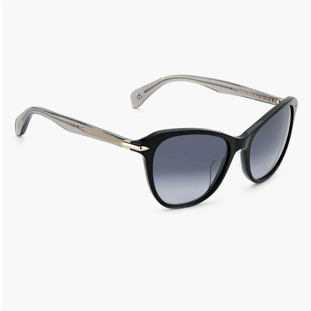 rag & bone Black 55mm Cat Eye Sunglasses